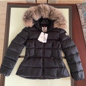 Black Moncler jacket